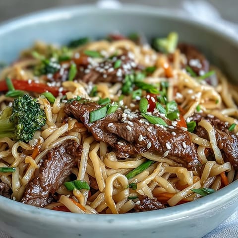 Korean Beef Noodles