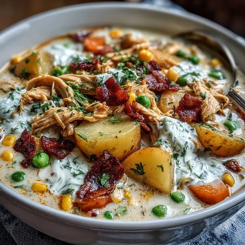 Slow Cooker Chicken Pot