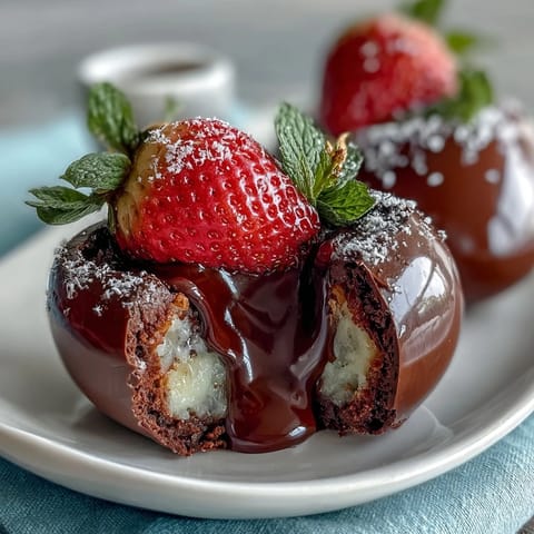 Dubai Chocolate Strawberry Eggs