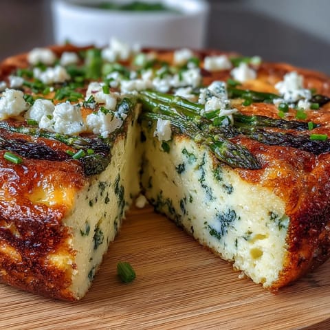 Spring Brunch Frittata Asparagus