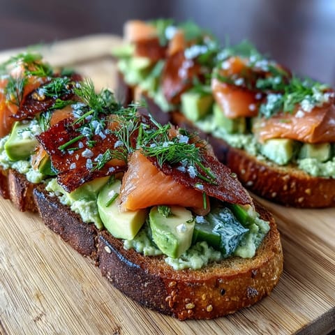 Spring Brunch Avocado Toast