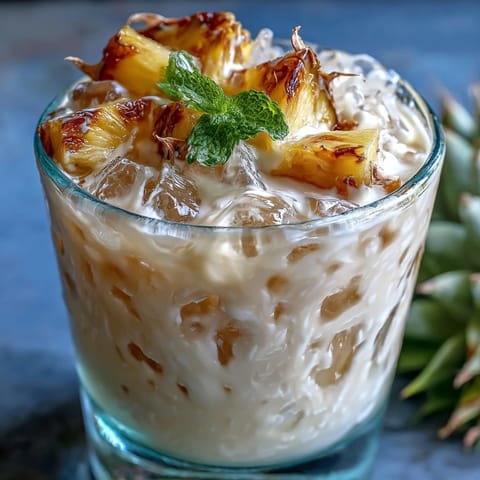 Pineapple Coconut Agua Fresca