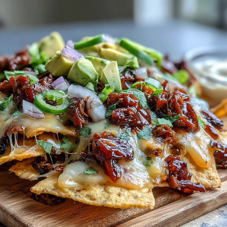 A close-up shows pickled jalapeños, diced red onion, and fresh cilantro on top.